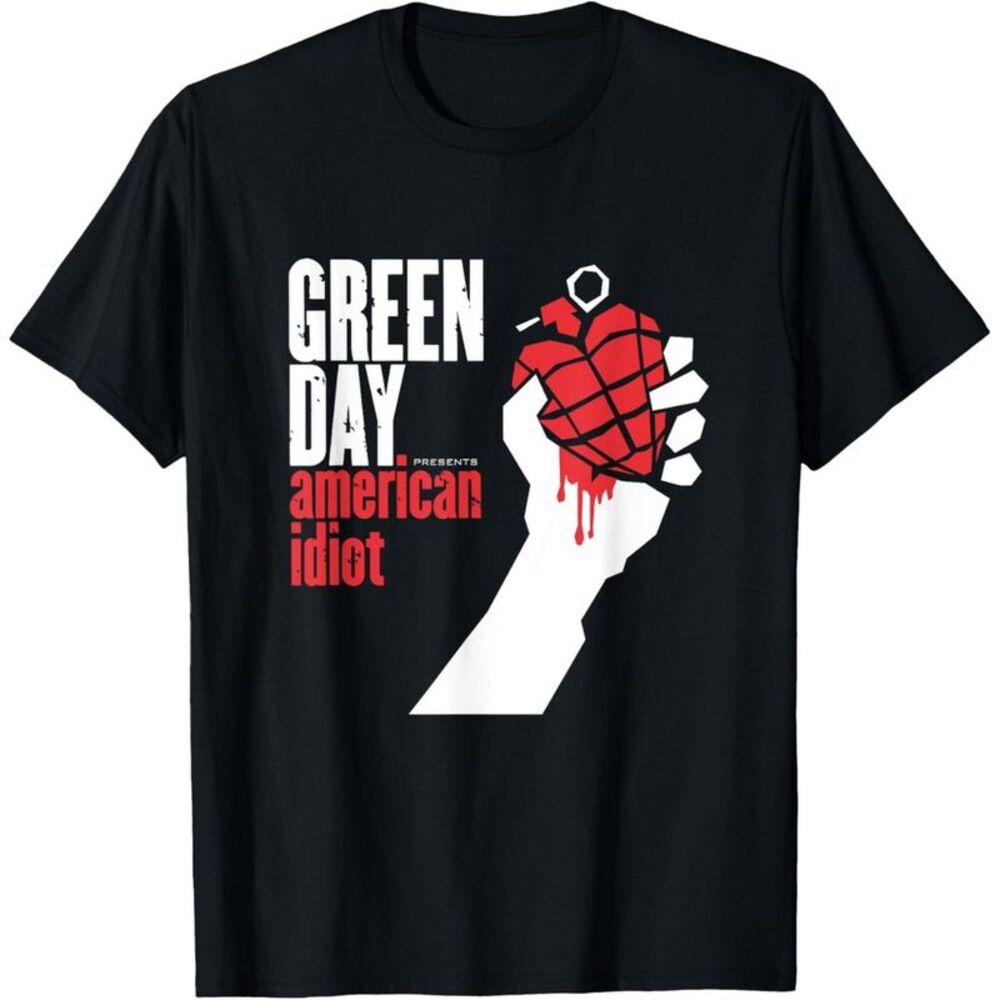 Green Day Childrens/Kids American Idiot T-Shirt / Black